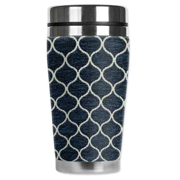 Colored Circles 20-Ounce Stainless Steel Travel Mug with Insulated Wetsuit Cover Mugzie MAX 